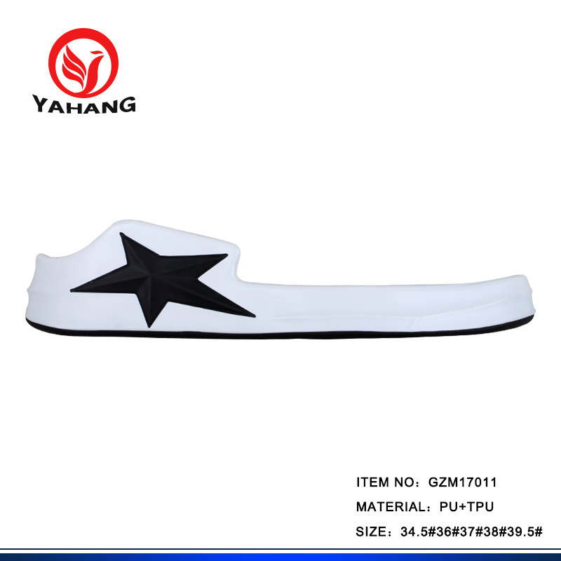 Environmental Friendly Materials TPU Outsole And PU Midsole High Quality Women Sports Shoe Sole For Manufacture