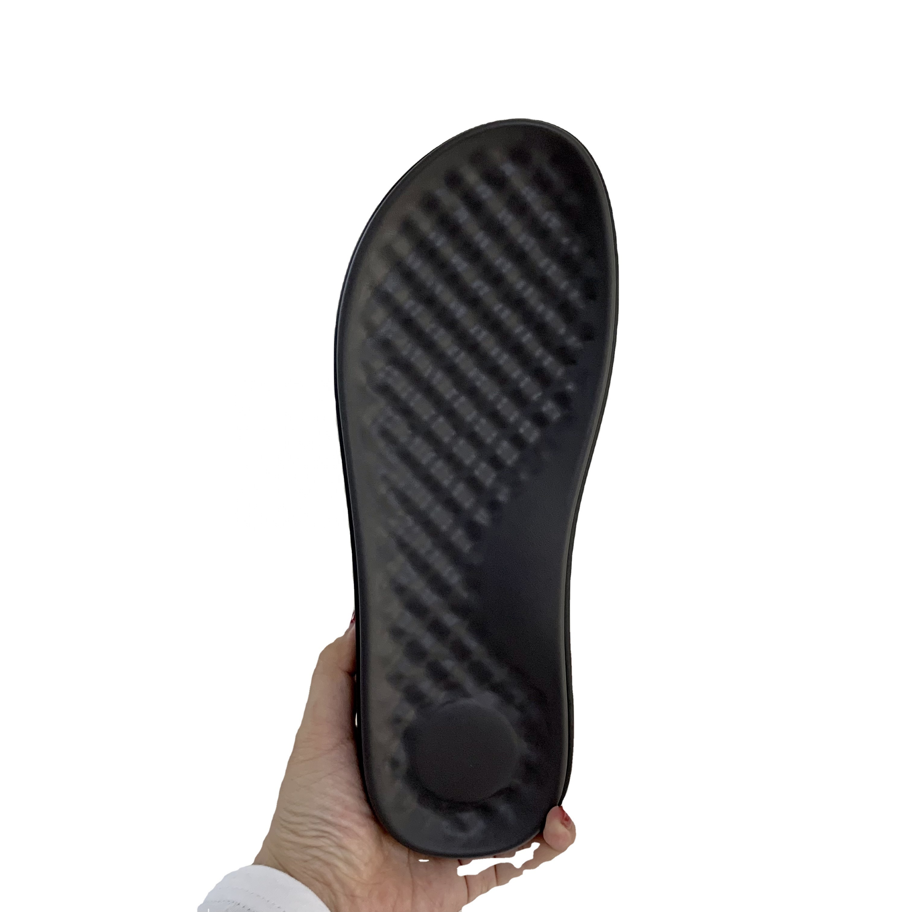 Factory Make Price PU Soles Double Layer PU Sandal Outsole Non Slip Slippers Sole Summer Beach Indoor Outdoor PVC EVA Can Choose