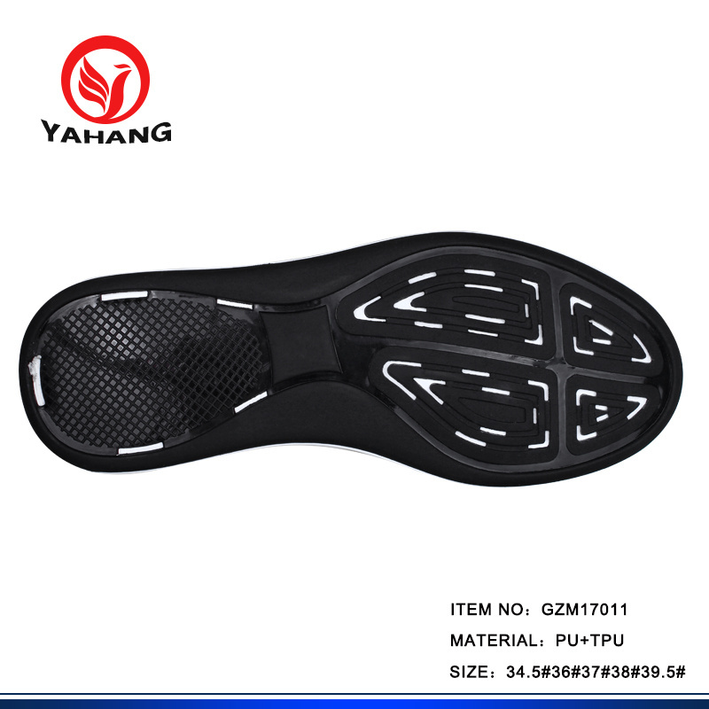 Environmental Friendly Materials TPU Outsole And PU Midsole High Quality Women Sports Shoe Sole For Manufacture