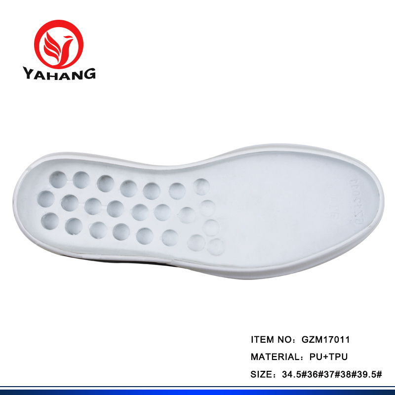 Environmental Friendly Materials TPU Outsole And PU Midsole High Quality Women Sports Shoe Sole For Manufacture