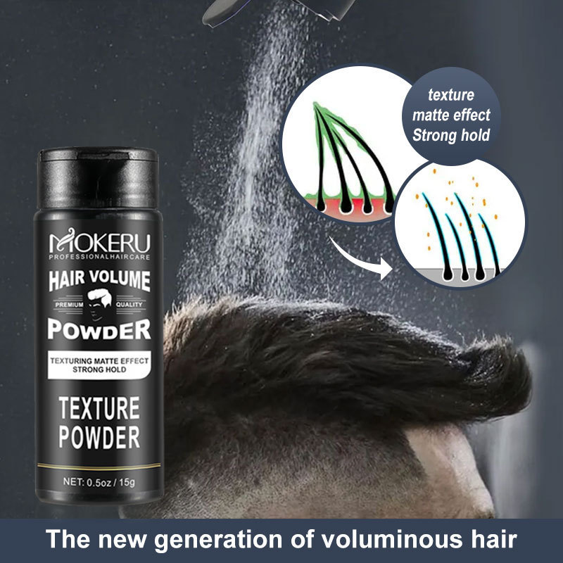 Mokeru Professional Hair Building Fiber Powder 100% Natural Formula Prevent Hair Loss Organic Keratin Fibers Hair Growth Powder