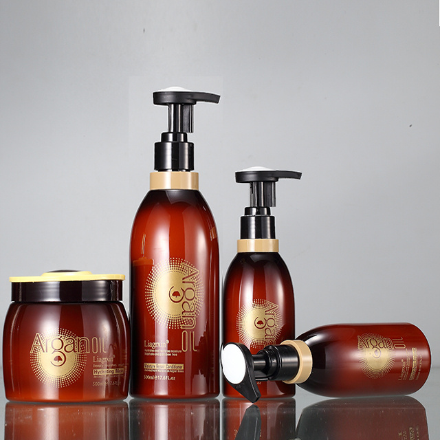 500ml Private Label Natural Herbal Keratin Morocco Argan Oil Organic Hair Shampoo hair care shampoo conditioner sets