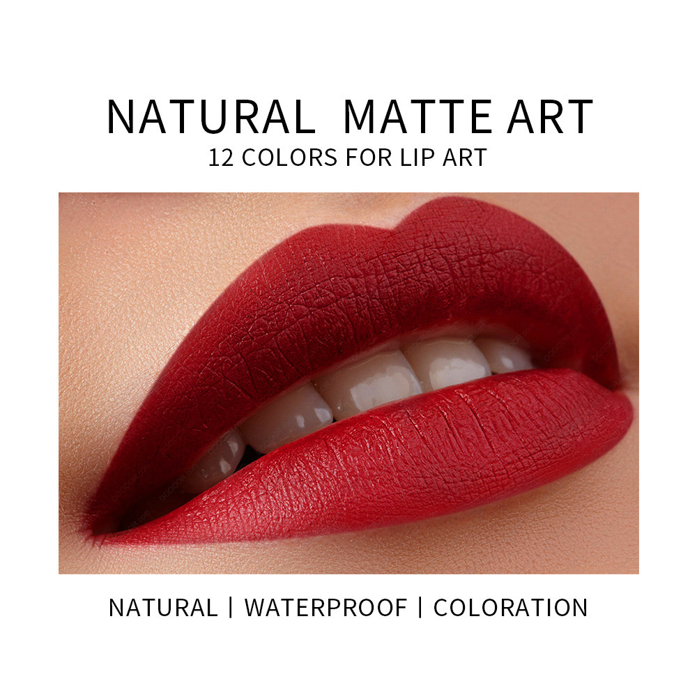 Custom Velvet Matte Lipstick Waterproof Long Lasting Red Lipstick Pen Lip Crayon