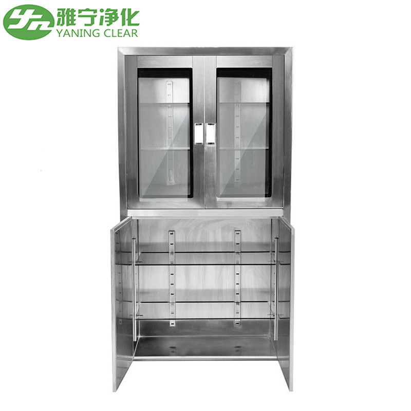 New Price Update Stainless Steel Medicine Cabinet Medical Devices Cabinet Anesthetist Cabinet For Hospital