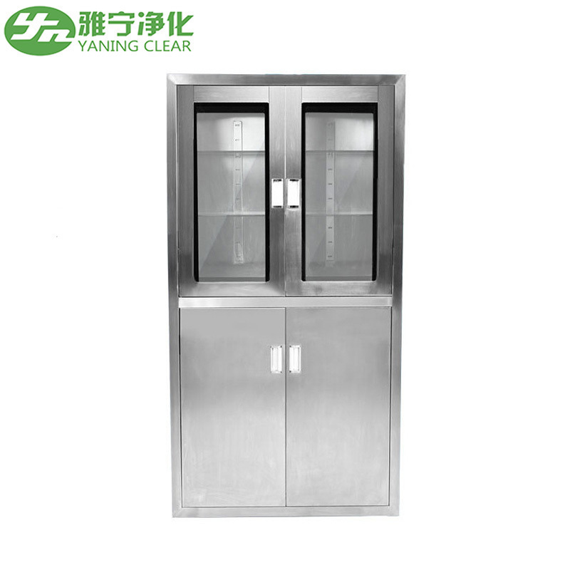 New Price Update Stainless Steel Medicine Cabinet Medical Devices Cabinet Anesthetist Cabinet For Hospital