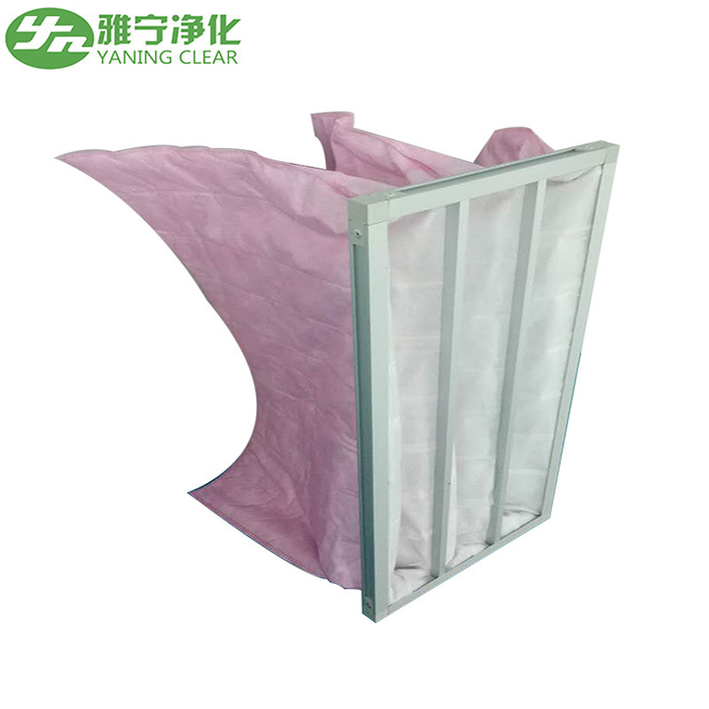 F5 F6 F7 F8 F9 FB Medium Efficiency Bag Filter Pocket Air Filter