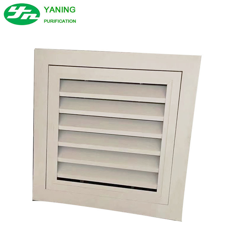 Bright White Steel Return Air Grille Aluminum Return Air Grille