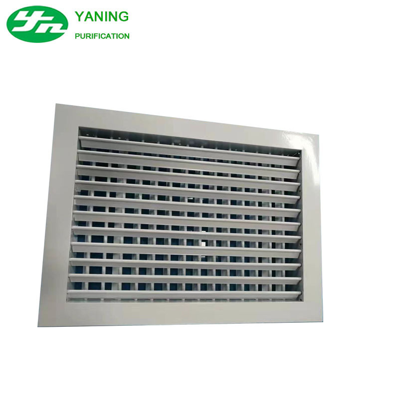 Bright White Steel Return Air Grille Aluminum Return Air Grille