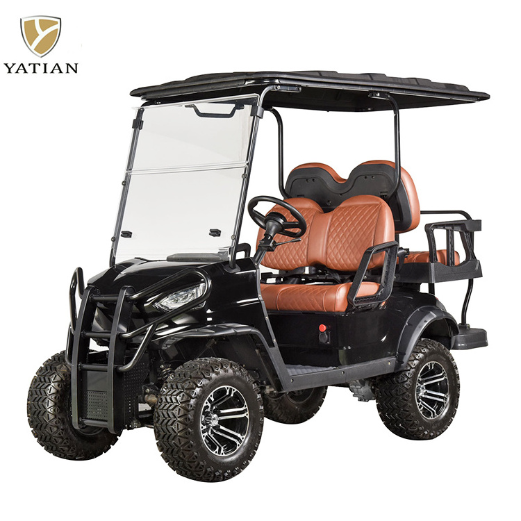 2 row golf cart powered 4 wheel kandi icon golf cart kandi electric 4x4 utility lithium evolution off road club car golf cart