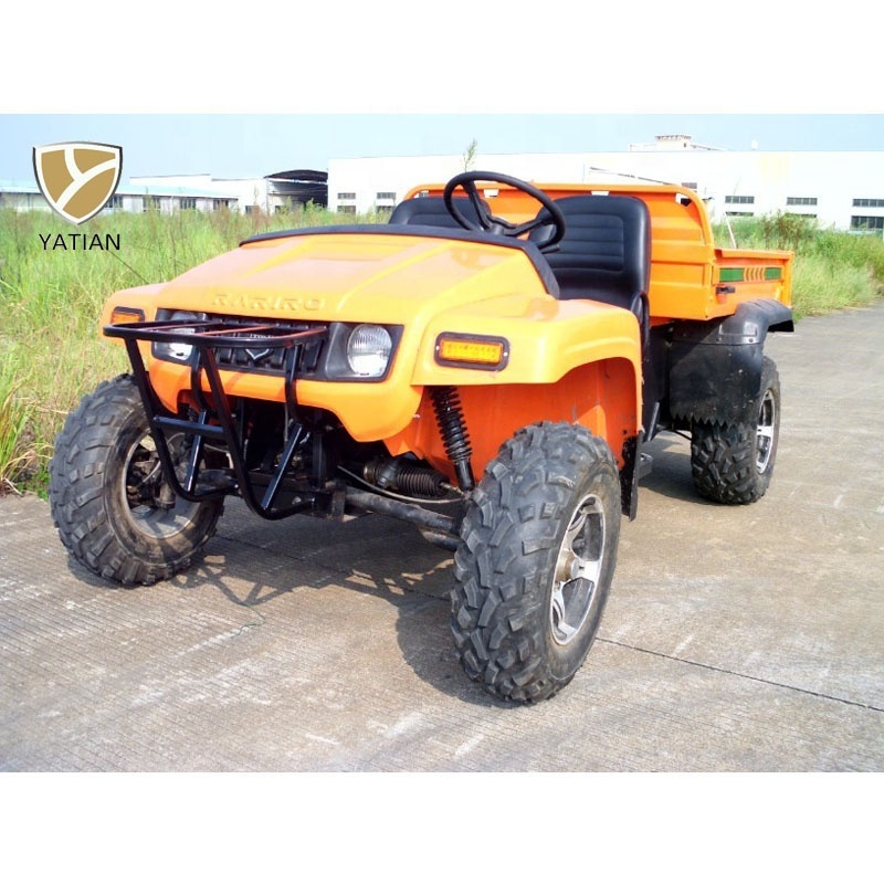 Electric hummer UTV golf cart with rear cargo container comes made in China