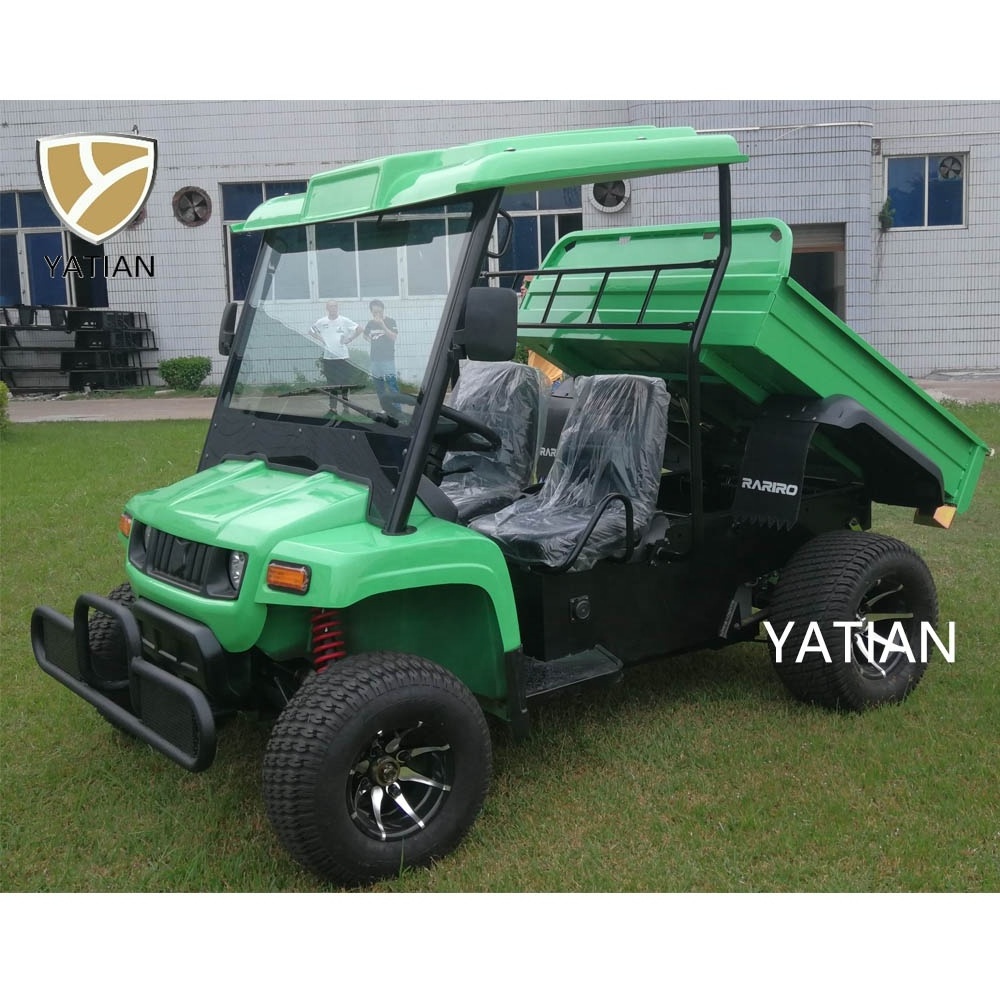 4 wheel ELECTRIC power 2 seat golf cart buggy UTV for farm