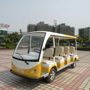 Passenger Transport 4 Wheels Mini Electric Tourist Bus Shuttle Bus