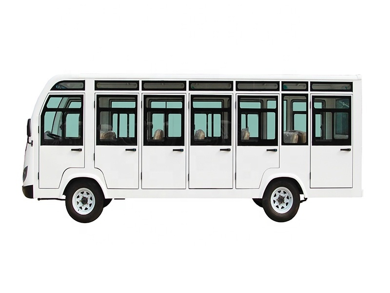 CE ISO Certificate 23 Seater FRP Electric Battery Shuttle Mini Car for sale Tourist Sightseeing bus