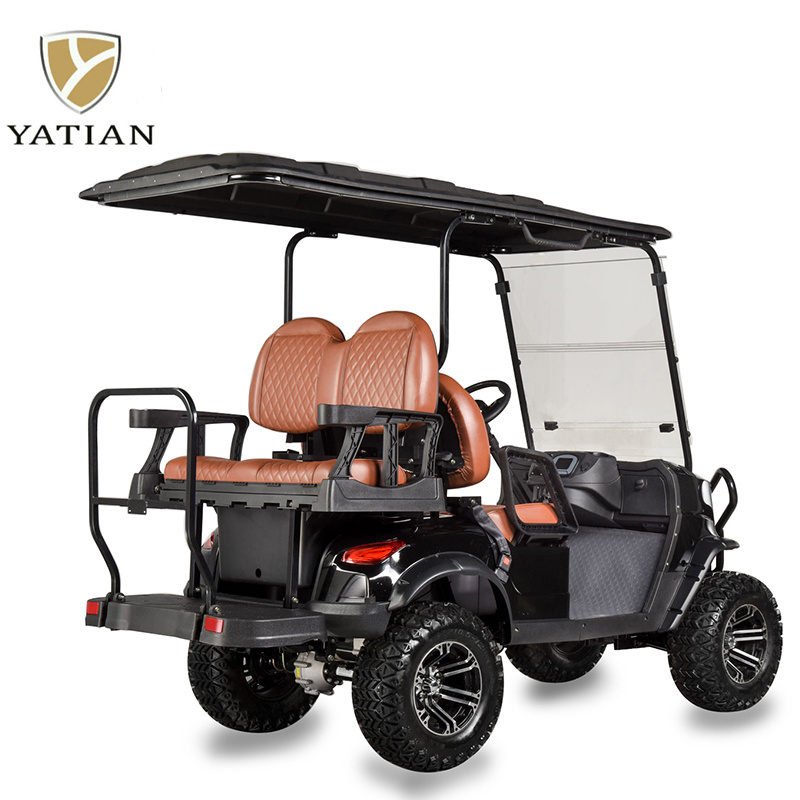 Wholesale Price 4 Seaters Electric Golf Cart 4 Wheel Drive Cheap Price Club Car Buggy Electric Golf Carts