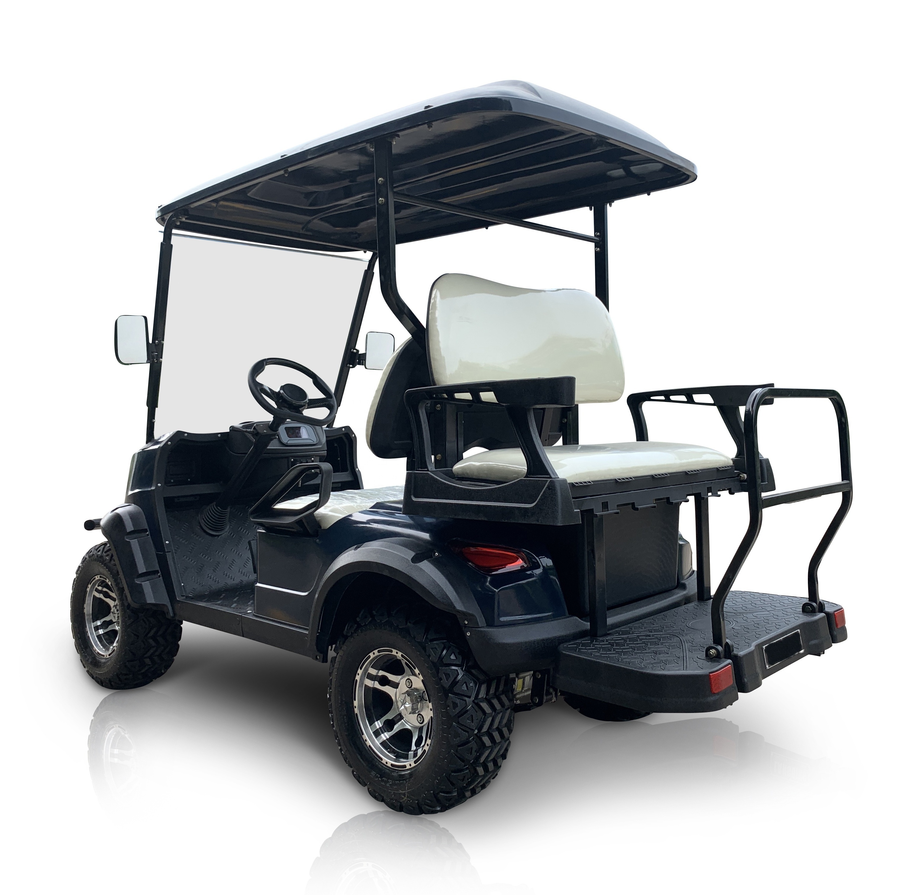 ODM Services Available 2 Seat Limo Electric Golf Cart With Lithium Battery