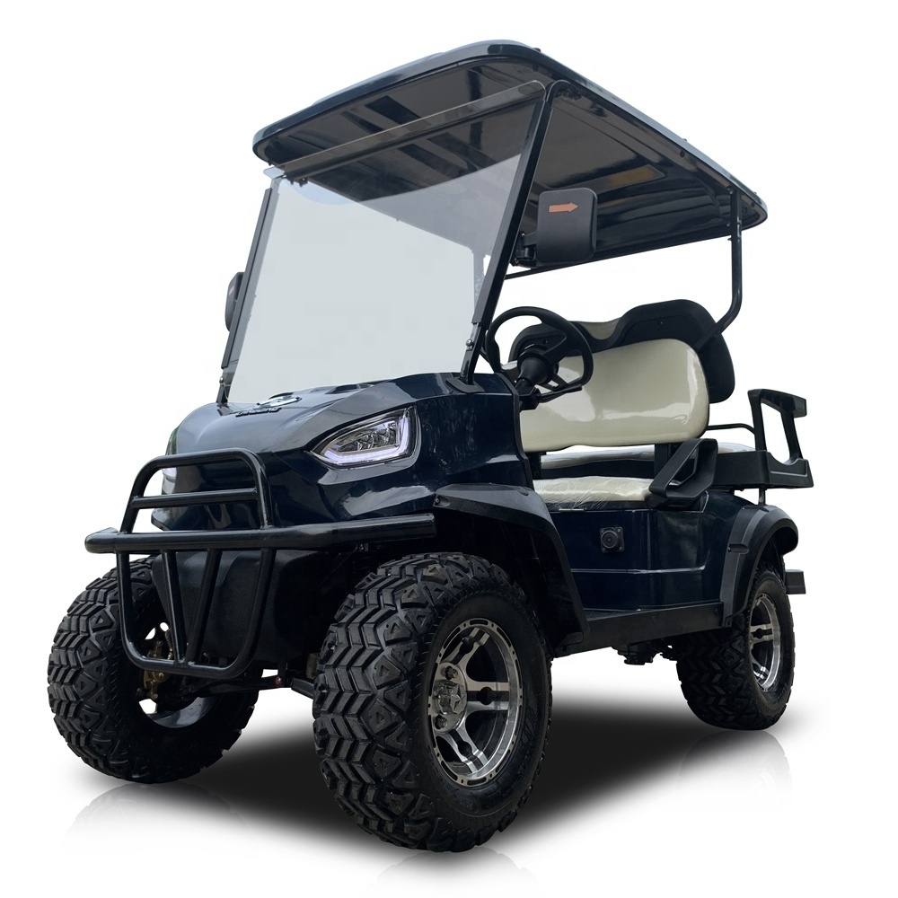 ODM Services Available 2 Seat Limo Electric Golf Cart With Lithium Battery