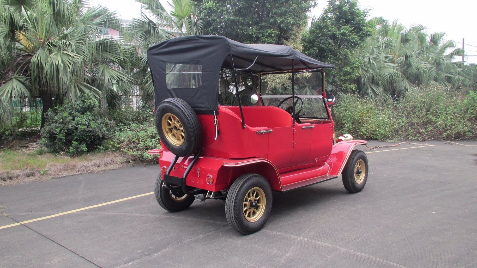 Electric Model T 5 Seater 48v Resort Club Car Golf Cart