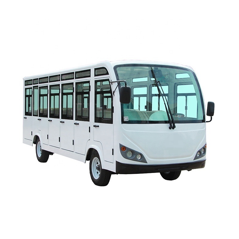 CE ISO Certificate 23 Seater FRP Electric Battery Shuttle Mini Car for sale Tourist Sightseeing bus