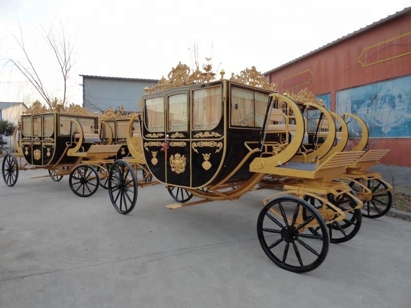 Royal special transportation carreta horse carriage manufacturer in china