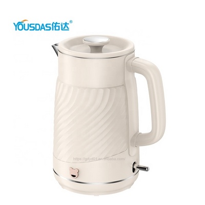 Yousdas 2024 Popular Cordless 1.7L Jug Kettle Electric Pot Water Boiler Instant Heating Type Electric Kettle For Home