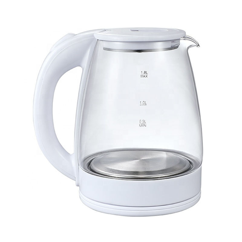 Wholesale price 1.8l fast heating electric glass cordless jug kettle electric water kettle glass