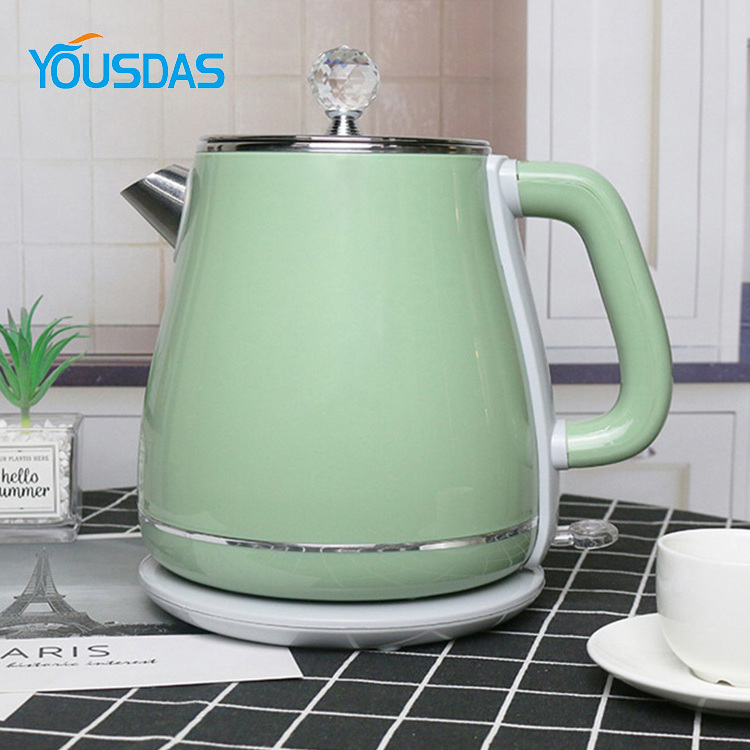 Yousdas new water kettles 360 degree rotational base household coffee electric kettle keep warm