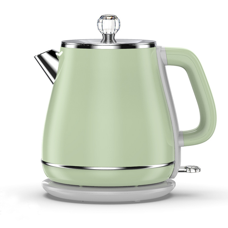 New design stainless steel 1.8 liter quality electronic water kettle, electric jug kettle home appliances