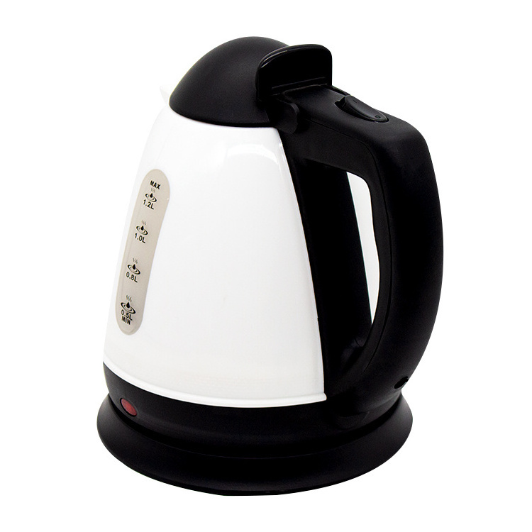 Yousdas new style design custom water kettles travel mini portable tea kettle 1.2l electric kettle with plastic body