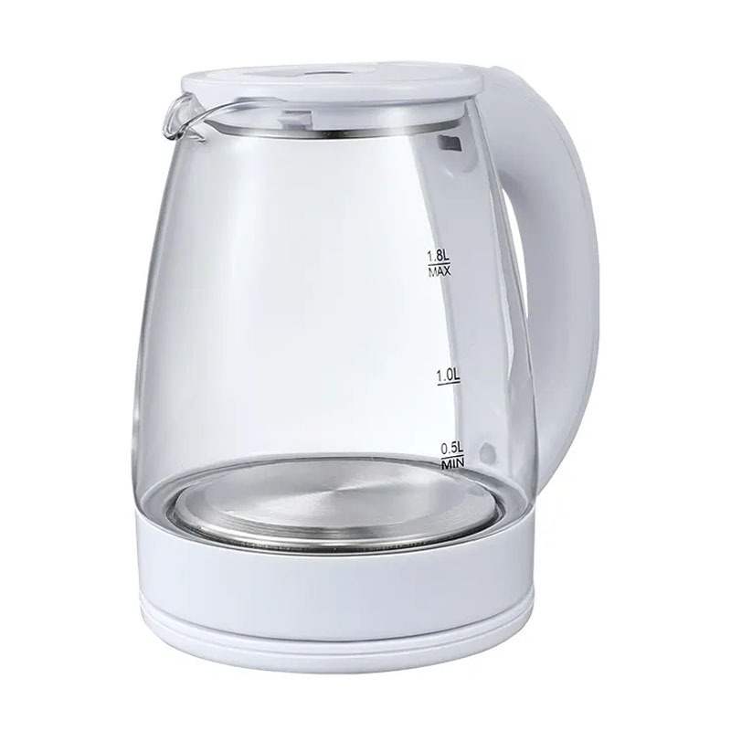 Yousdas directly sale 220v 1.8l kettles glass electric kitchen clear glass kettle electric water kettles