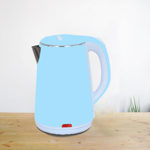 Home Appliances Eco Friendly color double insulated electric water kettle