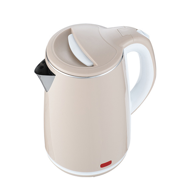 Home Appliances Eco Friendly color double insulated electric water kettle