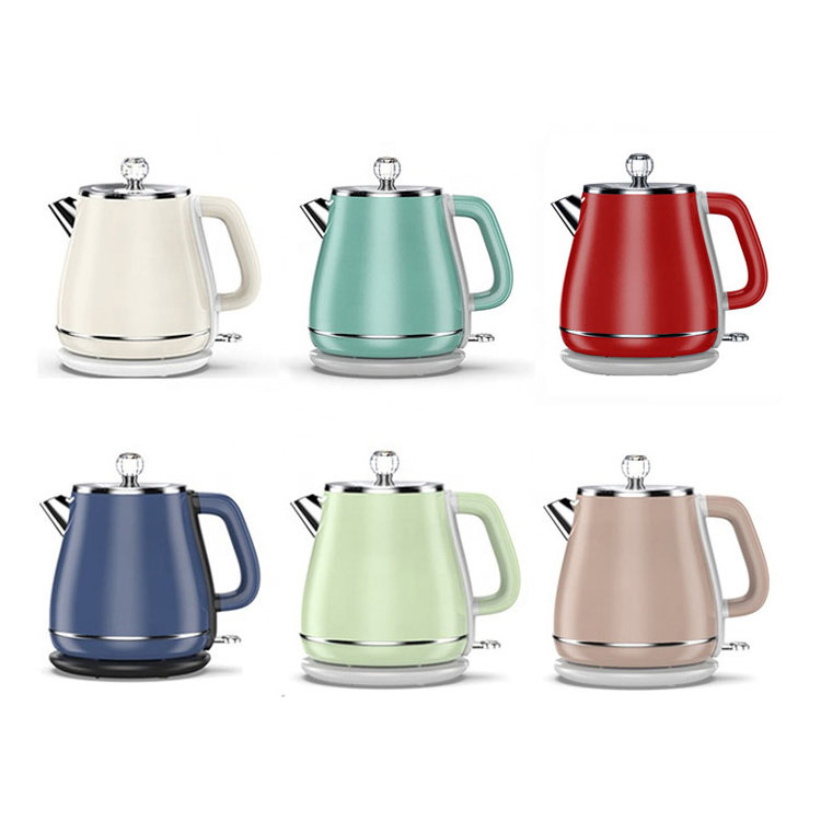 Factory custom 1.8l 220v fast heating 304 food grade wholesale heating cordless electric kettle