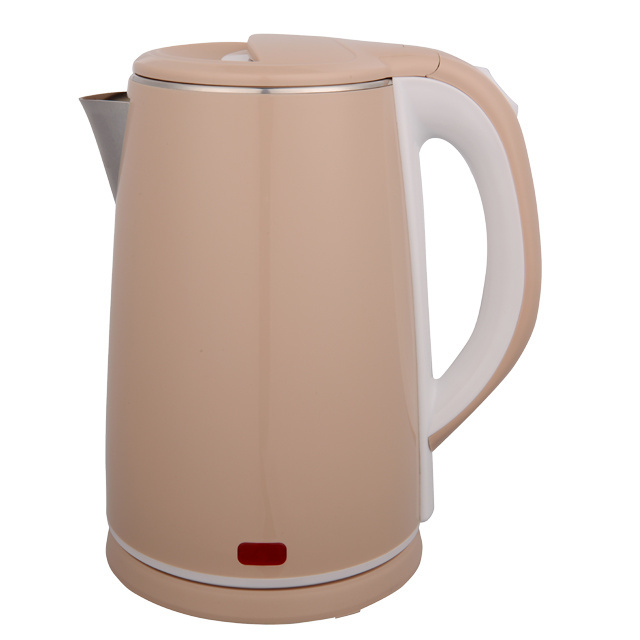 Home Appliances Eco Friendly color double insulated electric water kettle