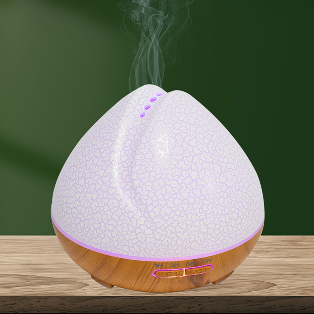 Factory High Quality Wood Grain Ultrasonic Portable Humidifier Mist Aromatherapy Essential Oil Air Diffuser Aroma Oil Diffuser