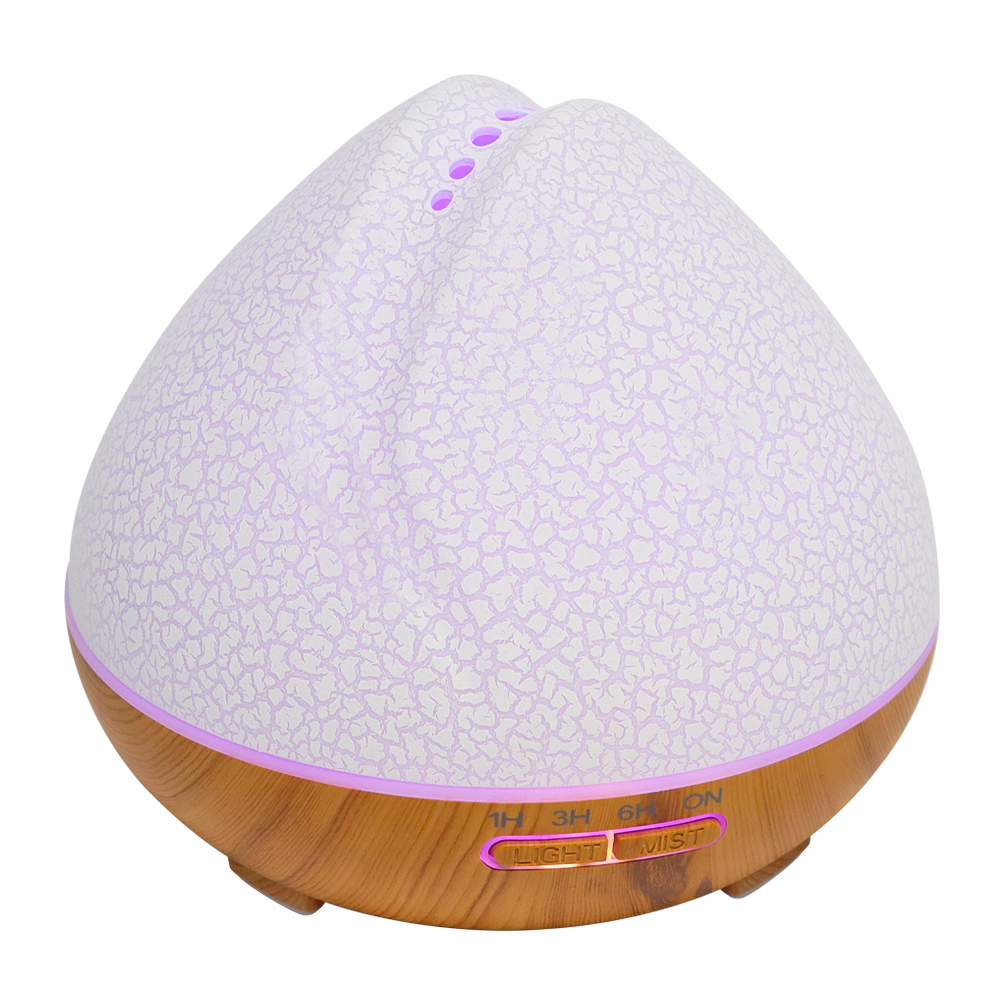 Factory High Quality Wood Grain Ultrasonic Portable Humidifier Mist Aromatherapy Essential Oil Air Diffuser Aroma Oil Diffuser