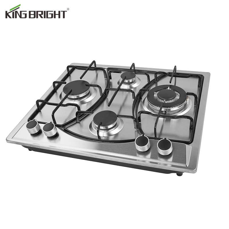 New arrival modern design stainless steel auto ignition 4 plate gas stove