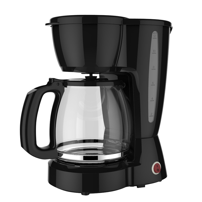 Hot Sale 800W 1.5L  Electric Coffee Maker 12 Cup  Drip Coffee Maker Machine