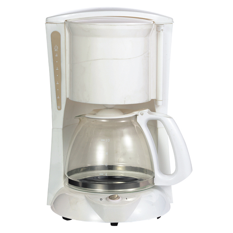 white 10 cup low wattage electric appliances quickly brew coffee maker