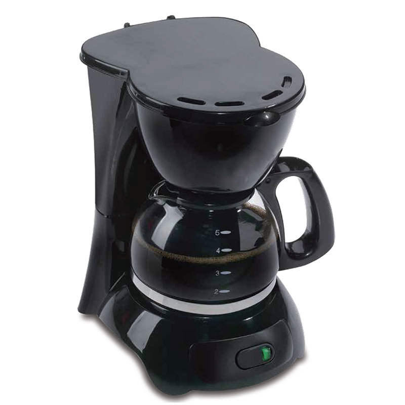 5 cups Household Anti-Drip System Electric Coffee Maker Machine With Permanent Filter