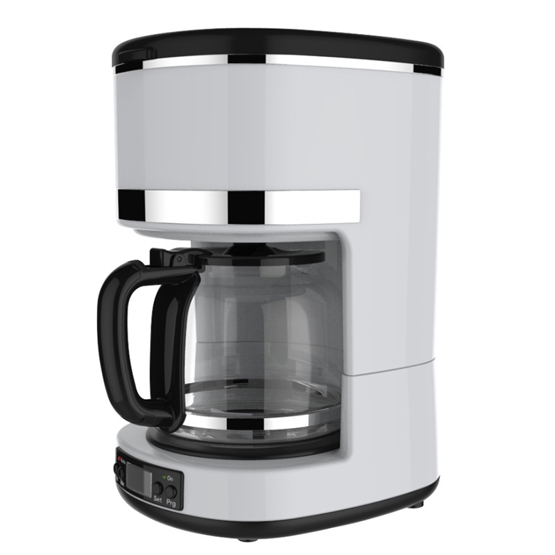 coffee equipment speciality white automatic coffee maker with programmable digital timer