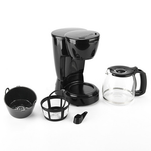 hotel room espresso drip electric coffee maker machine with glass carafe