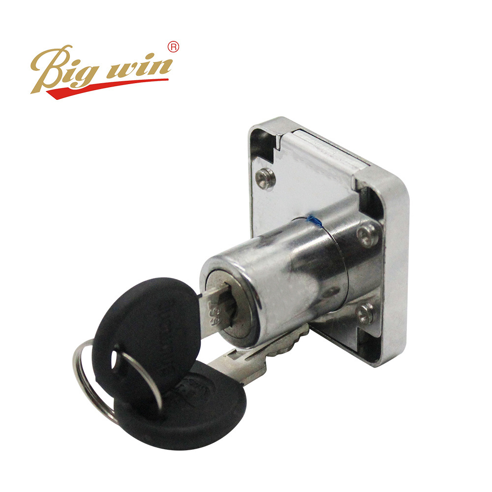 China Supplier  Various Size Home Furniture Hardware Security Key Zinc Alloy or Iron Kitchen cabinet door furniture drawer locks