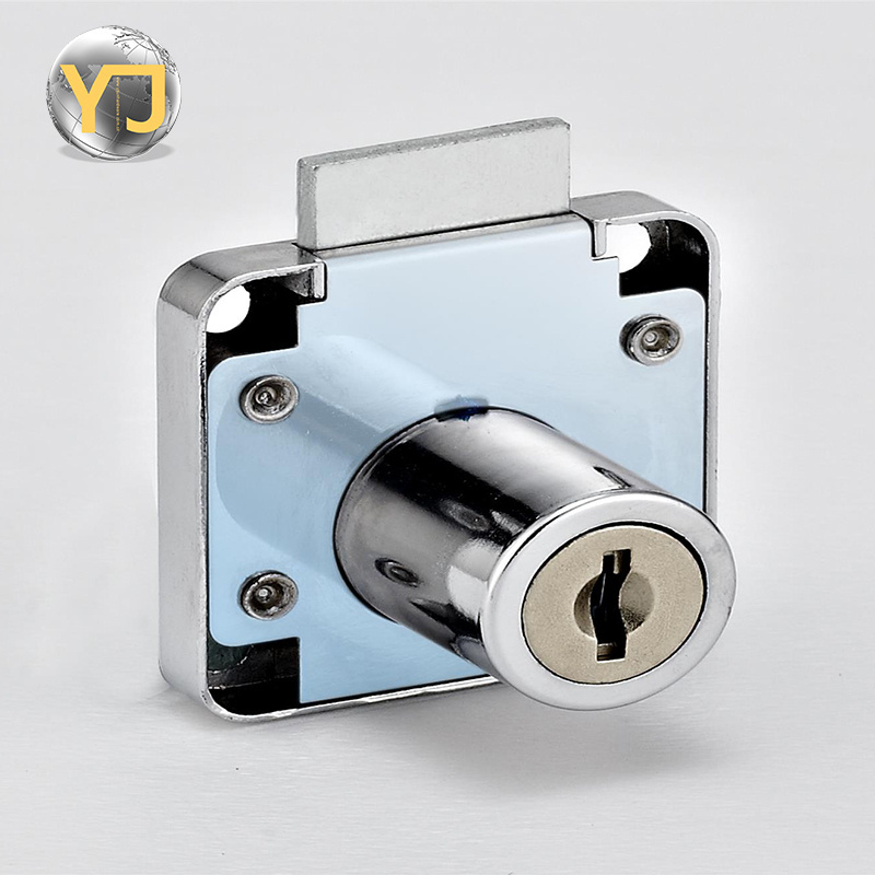 hot selling furniture lock manufacturer iron + zinc alloy Metal Drawer & Cabinet Lock