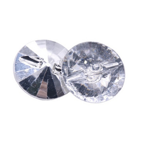 Yijun Clear Tufting Buttons sofa decoration Acrylic Crystal Buttons