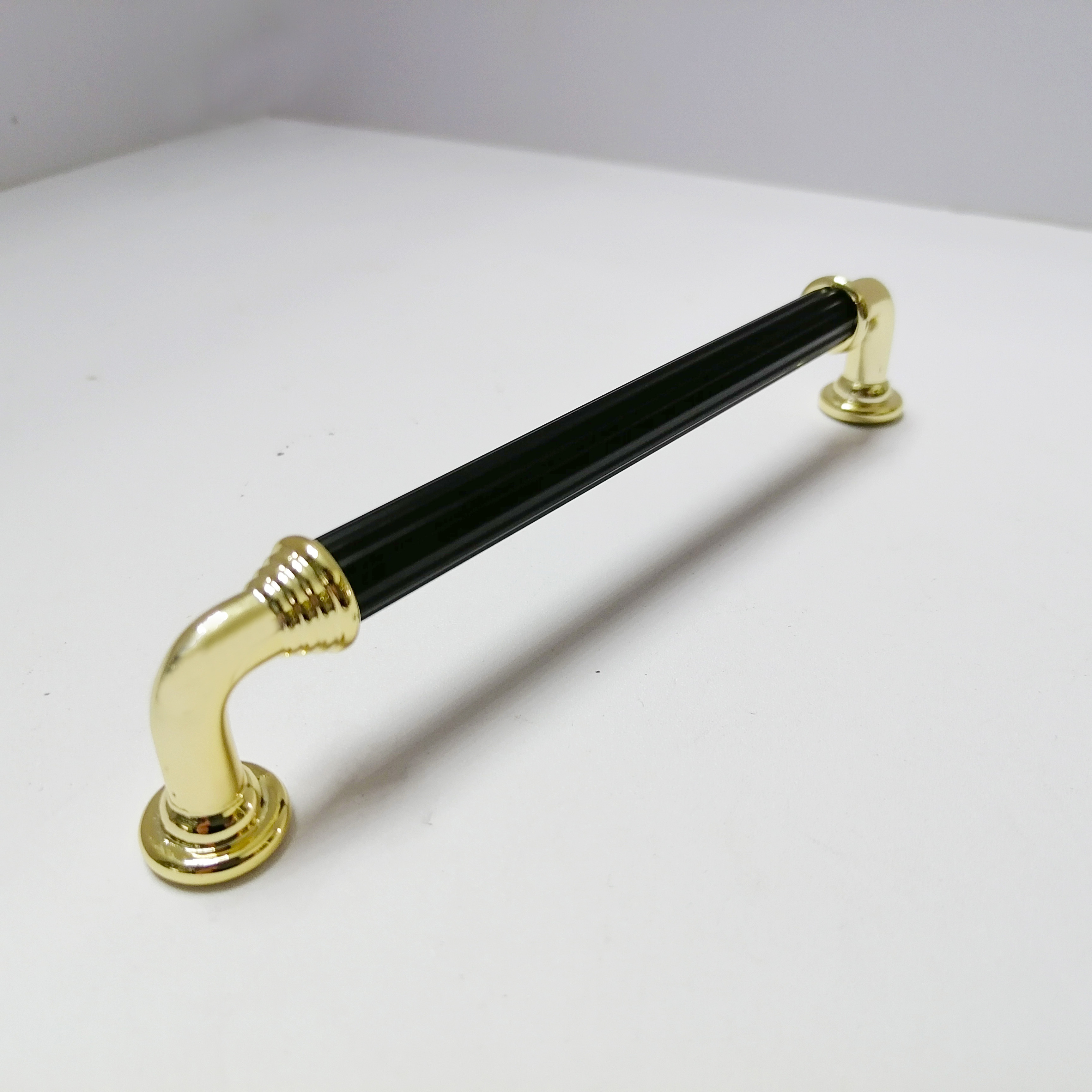 Black Cabinet Handles Modern Design Stainless Steel Material Iron Furniture Handle for Cabinet Drawer Wardrobe Kitchen