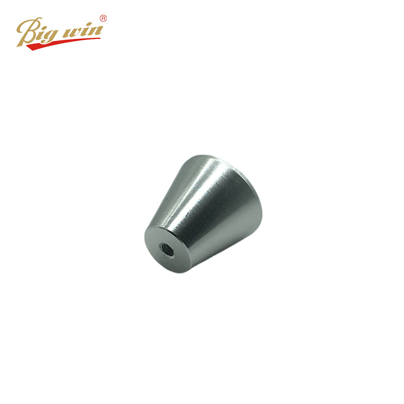 Furniture hardware cabinet knobs and pull handles single hole tapered t bar two side kitchen cabinet g shape aluminum handle