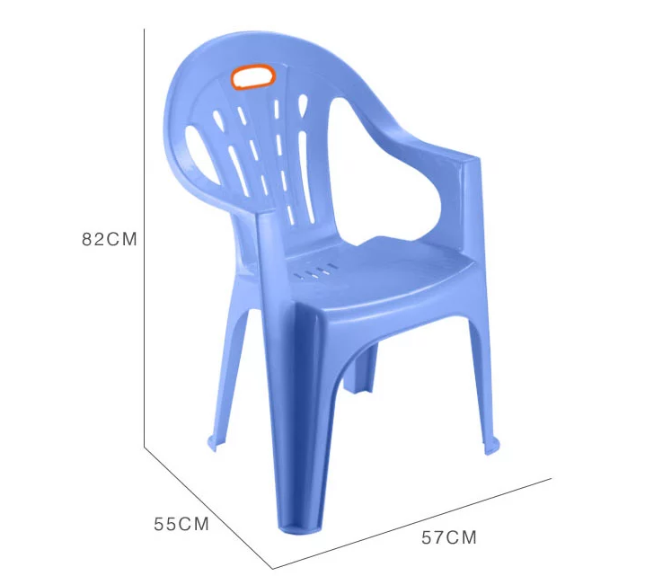 Creative geometric design Simple Fancy Dining Room Leisure armless stackable Chairs for outdoor barbecue plastic chair On Sale