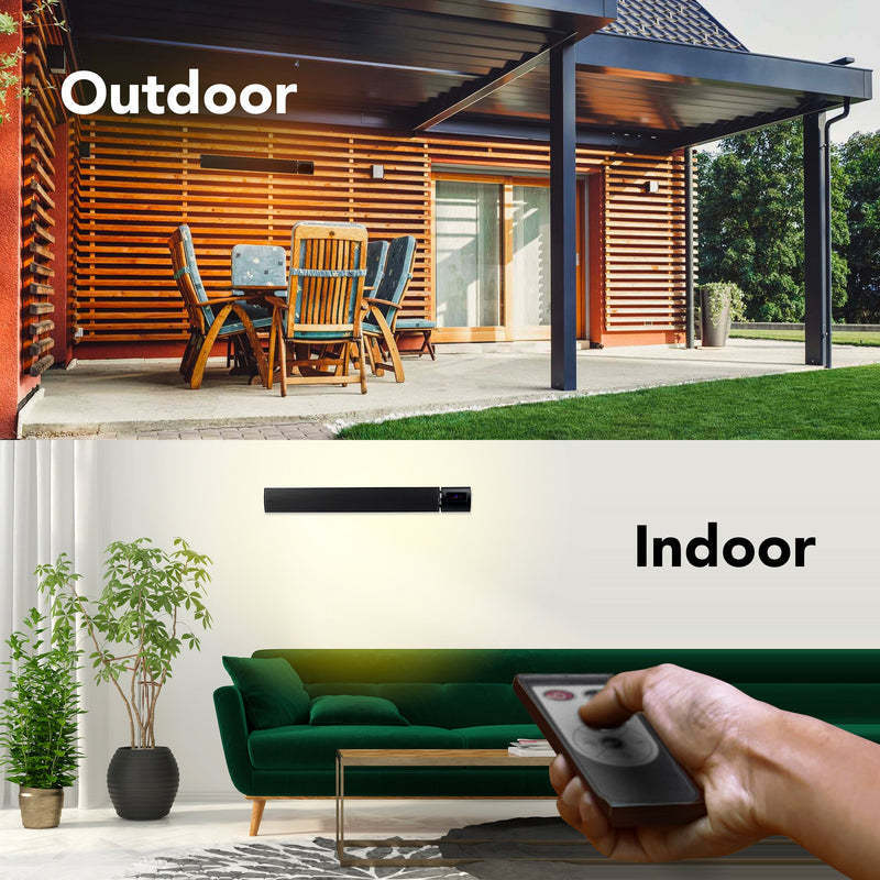 50HZ Wifi remote control patio Indoor outdoor portable electric wall mounted instant far infared workshop garden heater