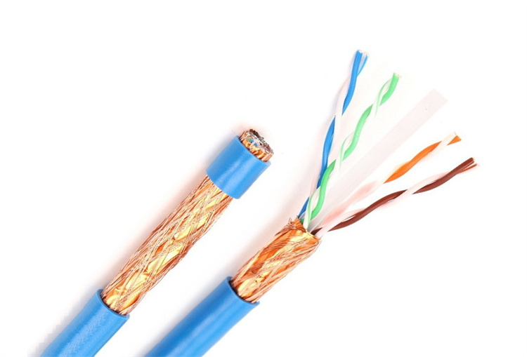 High Speed Cat5e Cat6 Cat6A Outdoor Lan Cable Twisted Pair UTP STP FTP Cat6  23AWG BC CCA 1000ft Waterproof Cable