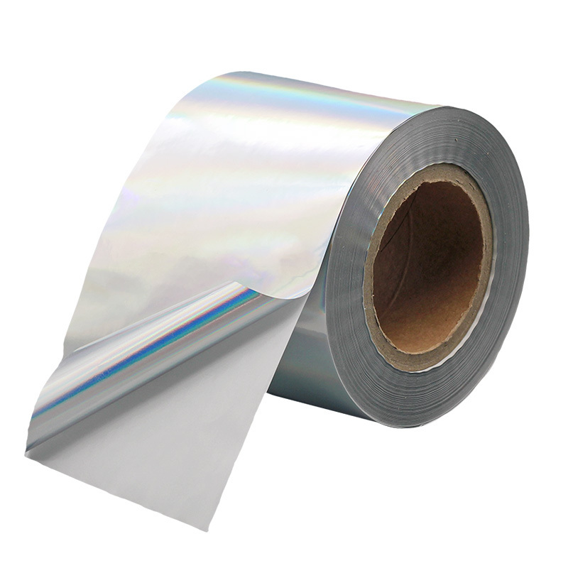 PVC self-adhesive self-adhesive label material 3d holographic laser label film vinyl paper roll sticker